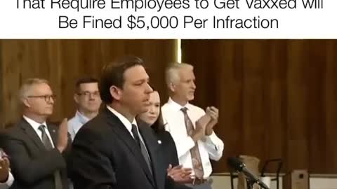 DeSantis Announces Cities and Countries Be Fined