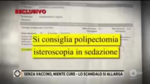 Non vaccinati a cui sono state negate le cure