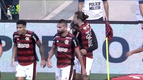 GOL DO GABIGOL - FLAMENGO 1 X 0 SÃO PAULO
