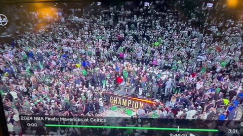 I love the Celtics and I'm glad they won but this was so cringe