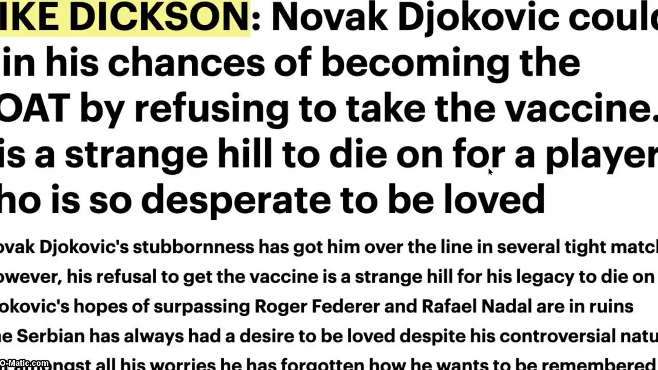 Journalist who attacked Djokovic dead at 59