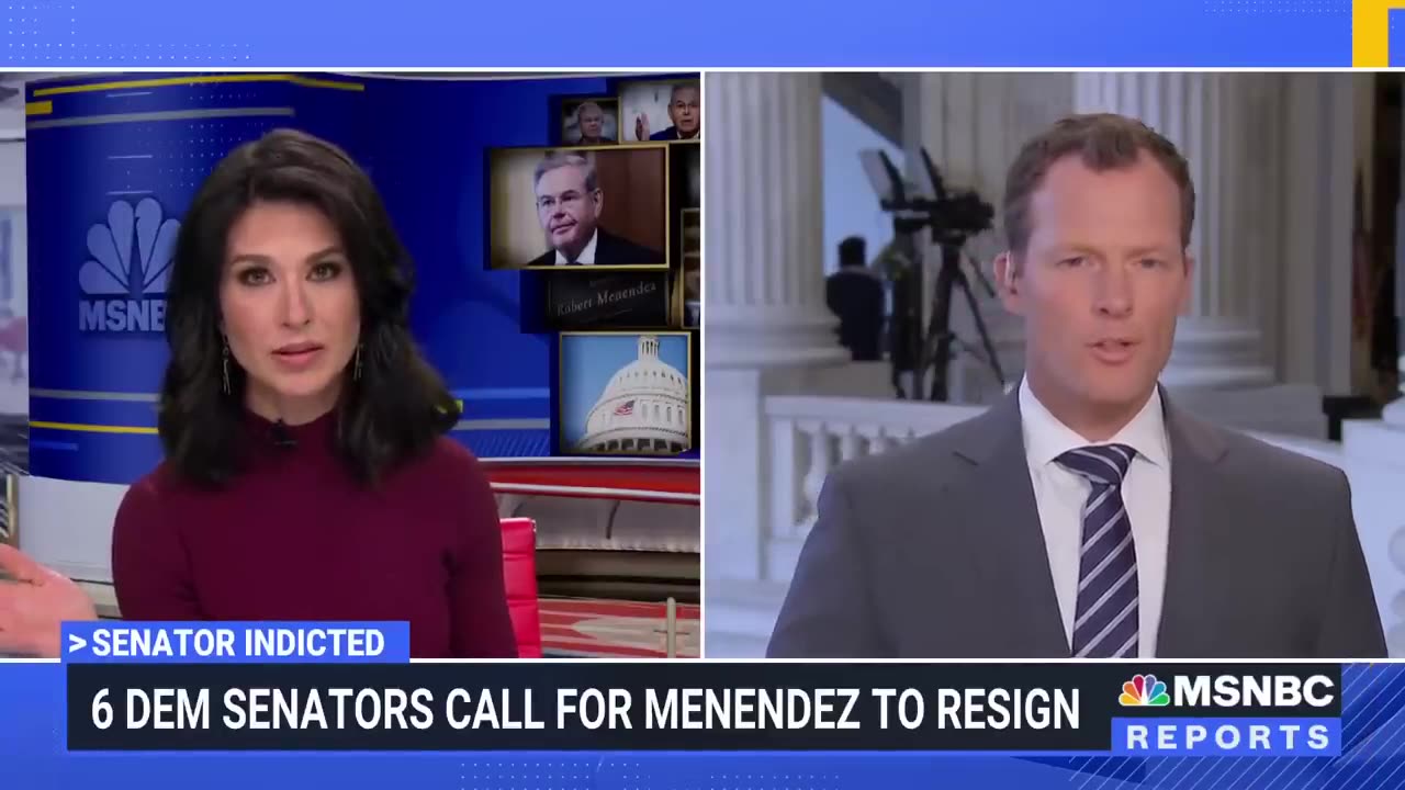 Six Democratic senators call on Sen. Bob Menendez to resign