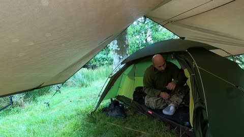 Getting out of the cloud peak 2 tent