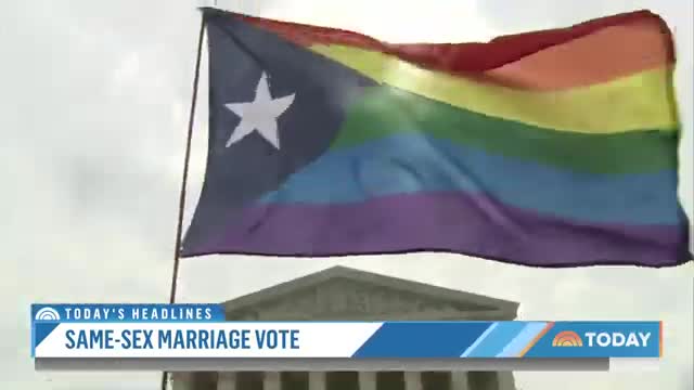 House Plans Vote To Codify Same-Sex Marriage Nationwide