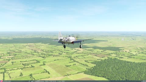 Landing a P47d 40