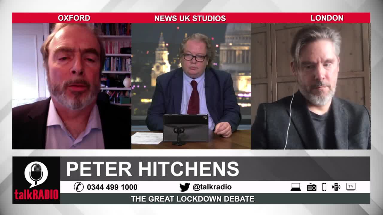 Lockdown Debate - Peter Hitchens v Dan Hodges