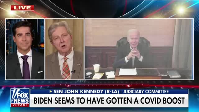 Sen John Kennedy sounds off on Biden crises as president returns from COVID protocol