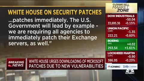 White House urges downloading of Microsoft patches due to new vulnerabilities