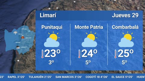 EL TIEMPO EN LA REGIÓN - MIÉRCOLES 28 DE JUNIO