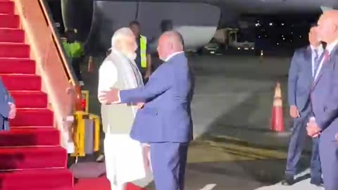 Never seen before visuals! Papua New Guinea PM seeks PM Modi’s blessings