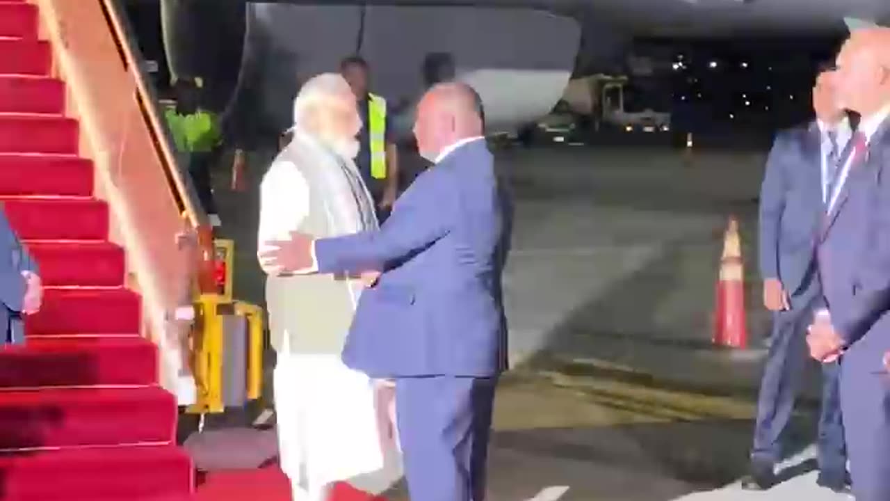 Never seen before visuals! Papua New Guinea PM seeks PM Modi’s blessings