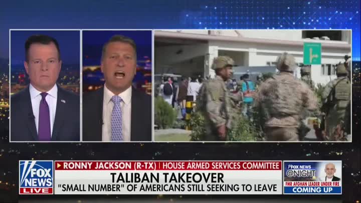 Ronny Jackson on Fox News at Night