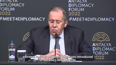 FM Lavrov: Evidence which is now being uncovered on biolabs in Ukraine