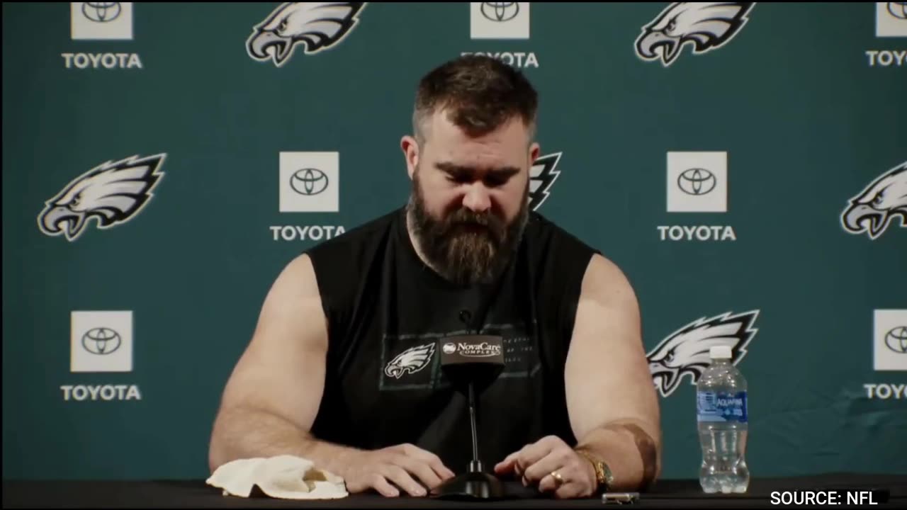 WATCH: Jason Kelce Talks About Importance Of Fatherhood In Emotional Retirement Speech