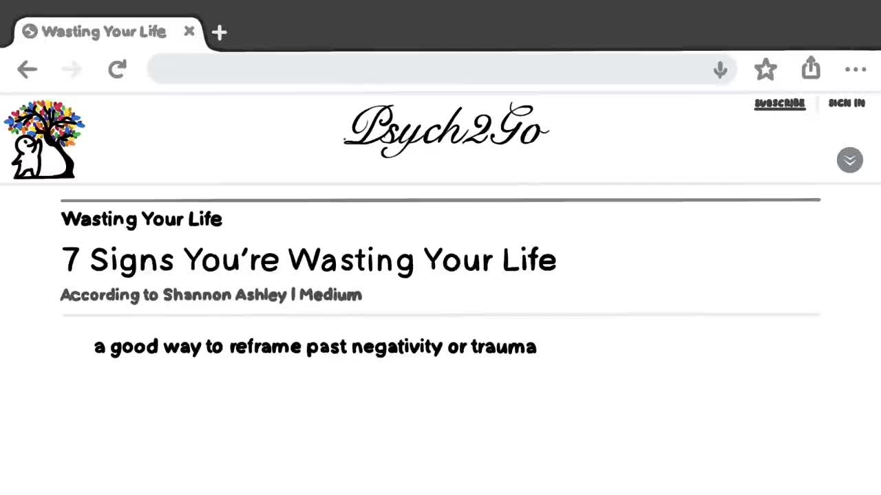 7 Signs You're Wasting Your Life