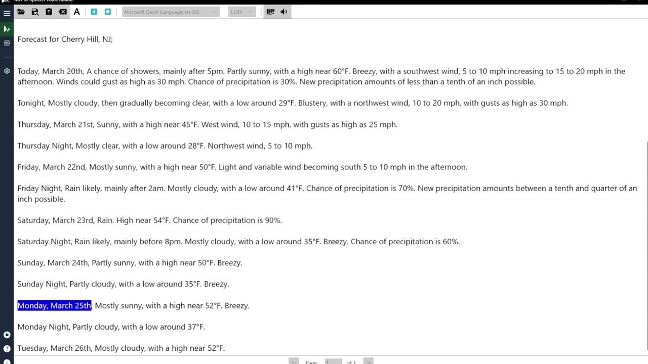 Forecast 3-20-2024