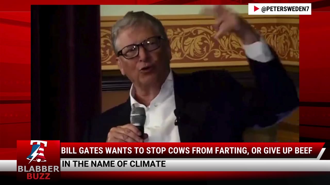 Bill Gates Wants To Stop Cows From Farting, Or Give Up Beef