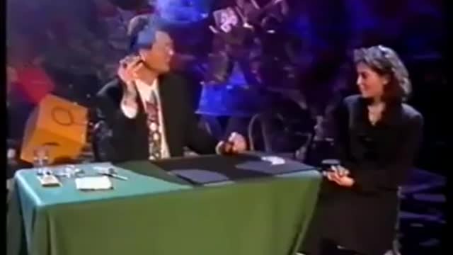 Magician with very high speed of action