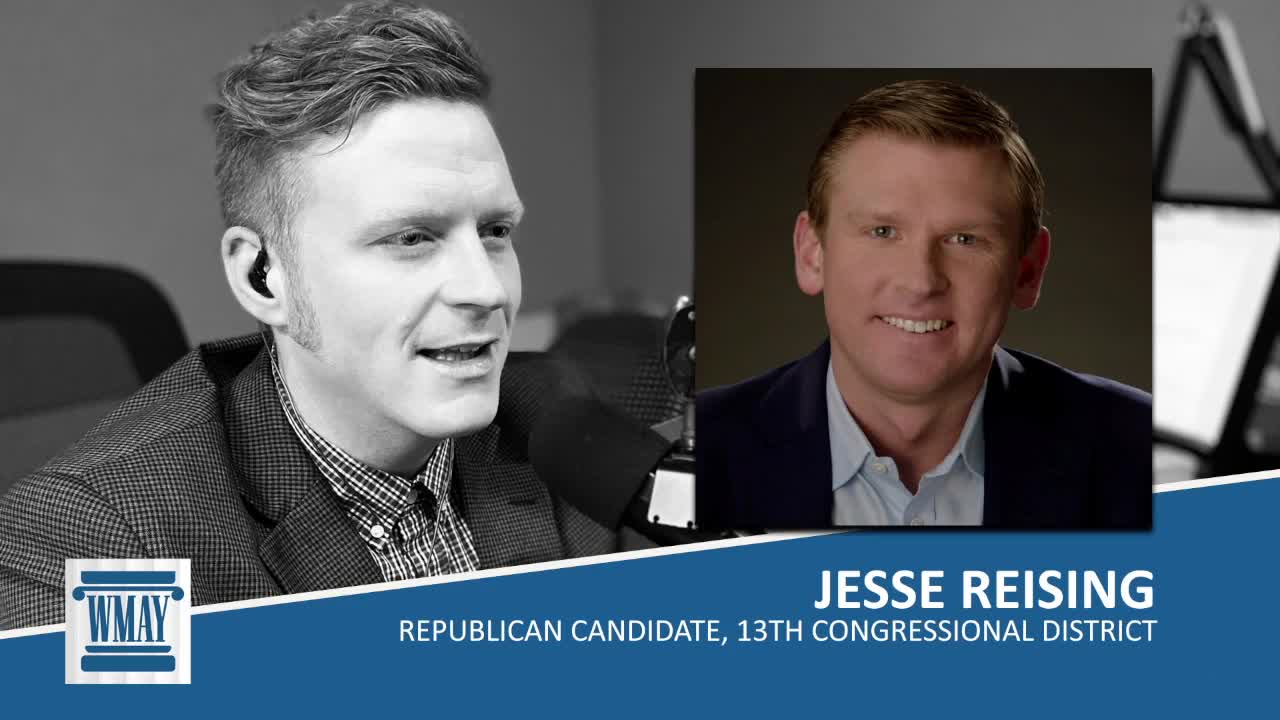 Candidate Jesse Reising on WMAY