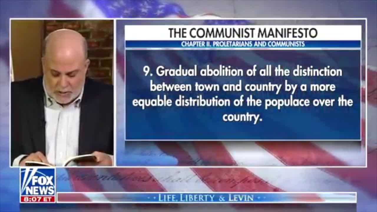 Biden's communist manifesto