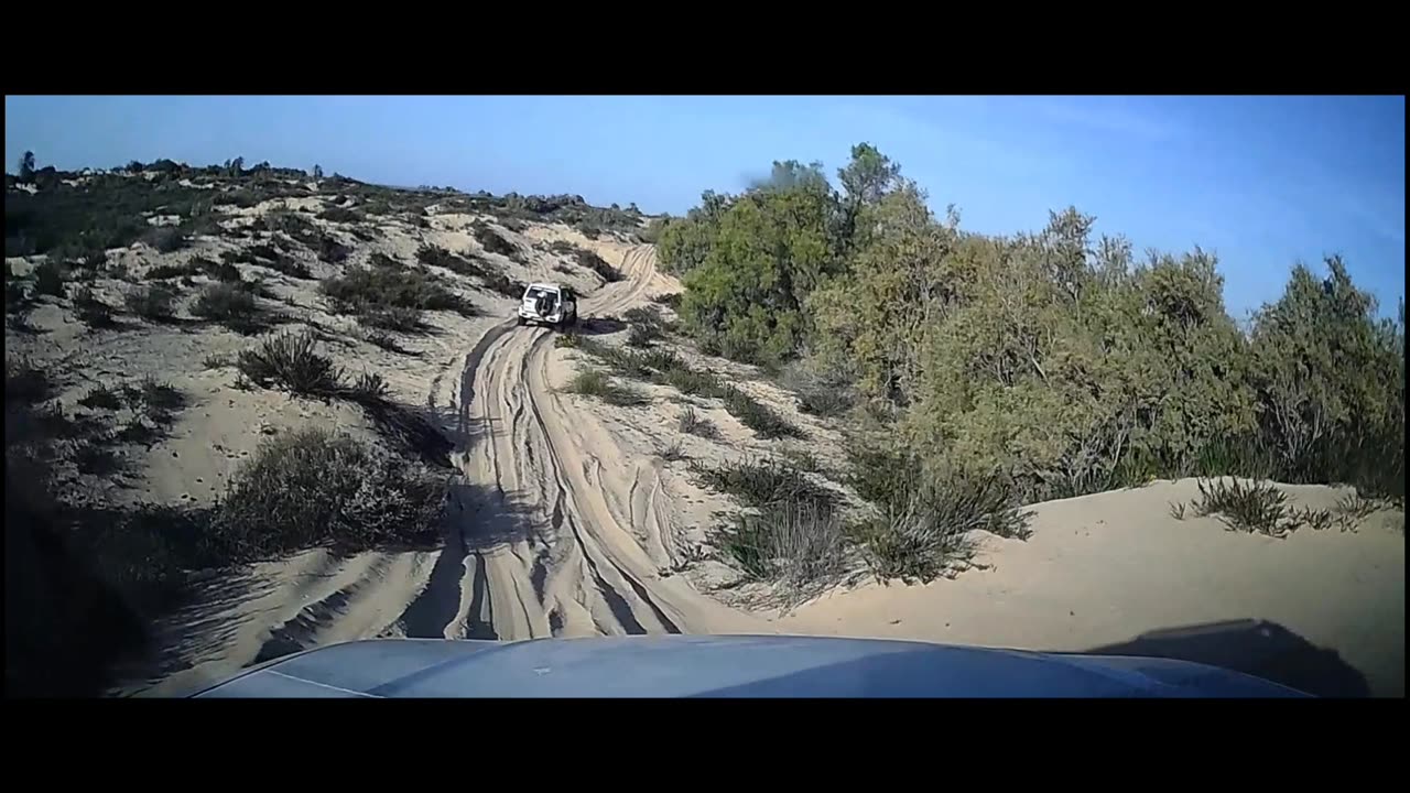 Suzuki grand vitara at the dunes