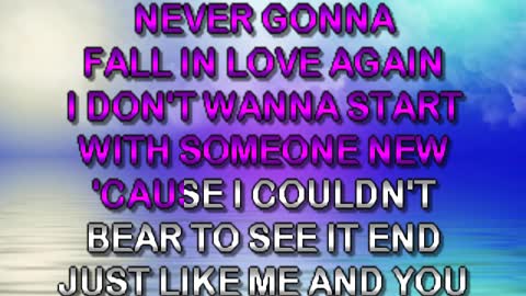 kbkaraokeking Carmen,_Eric Never Gonna Fall In Love Again