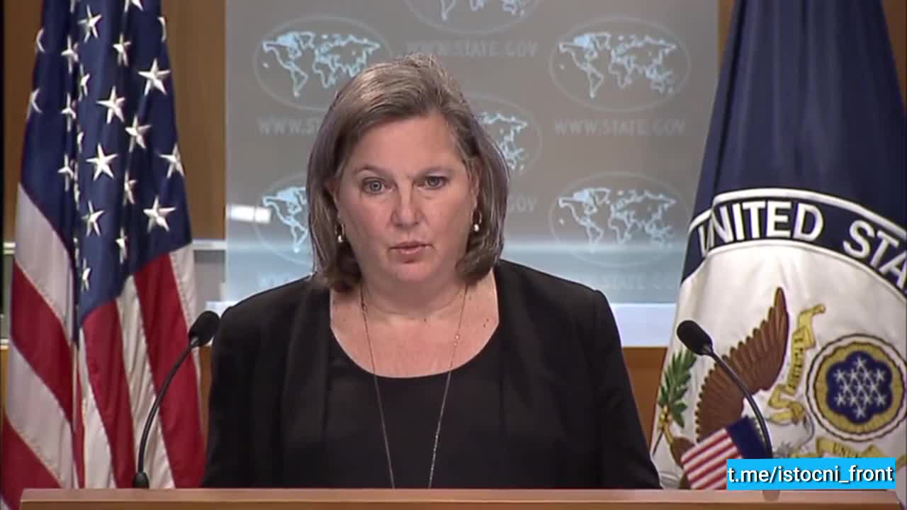 "If Russia invades Ukraine, by any means, Nord Stream 2 will not exist" - Victoria Nuland 01/27/2022