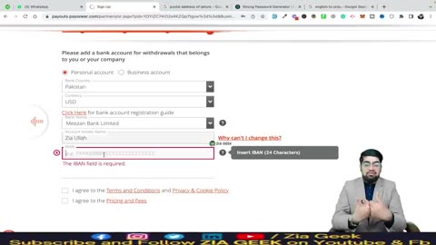 Earn 25 Dollars For Free __ How To Create Payoneer Account __ Online Earning __ Eng Sub __ ZiaGeek