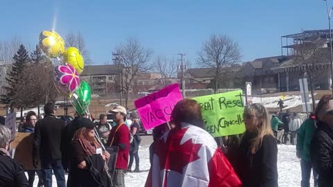 Freedom Rally Slideshow from North Bay Ontario, Canada