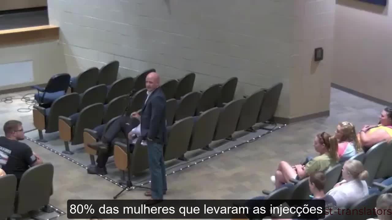 O Dr. Sean Brooks, avisa sobre as vacinas da covid19 dizendo que são mortíferas