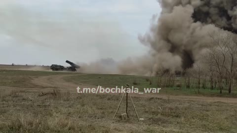 BM-27 Firing - Ukrainian