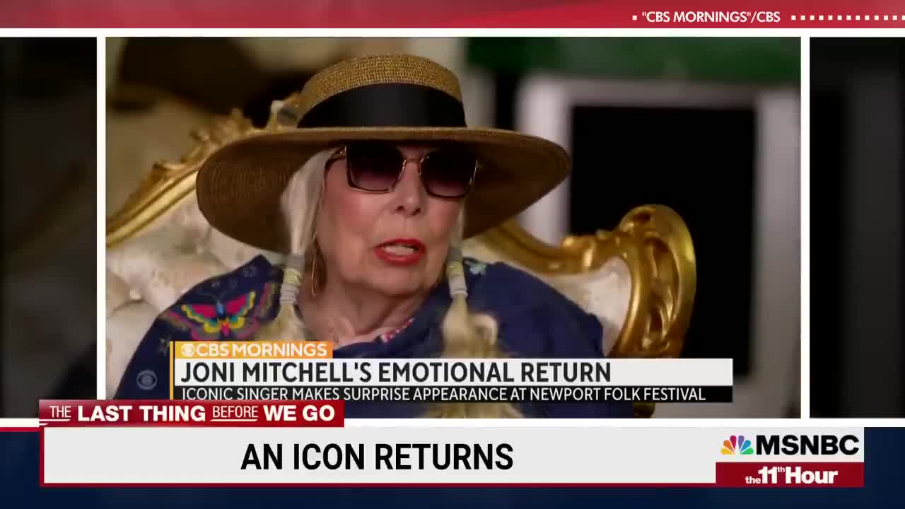 Joni Mitchell Surprises Fans With First Full Set In Over 20 Years