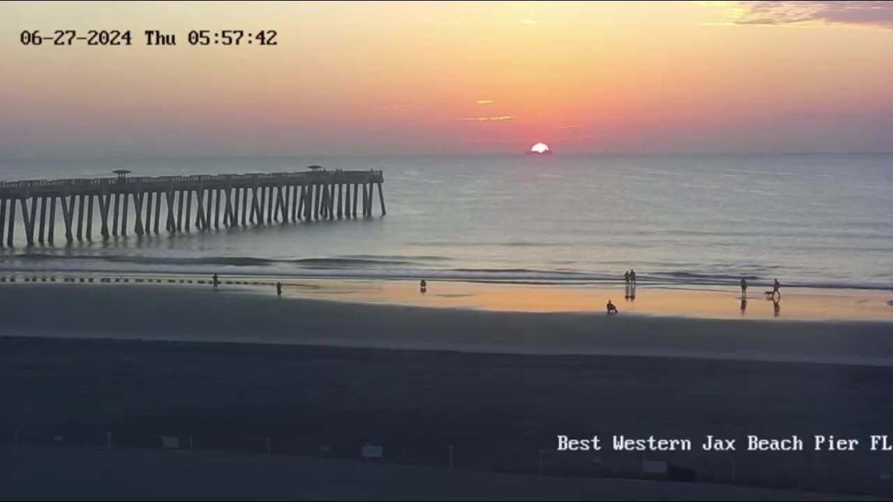 Jacksonville Beach Sunrise 27/06/2024