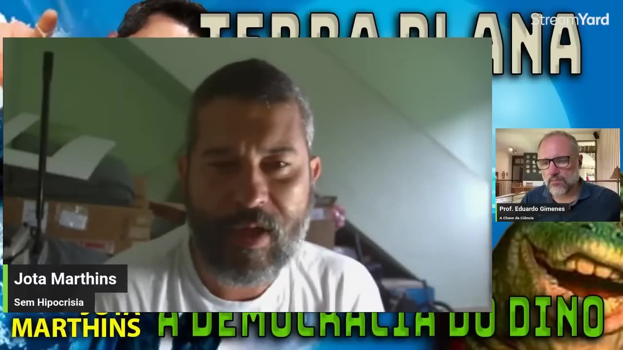 Sem Hipocrisia - 3jDPPFFhEi8 - LIVE TERRA PLANA VERSUS A DEMOCRACIA DO DINO