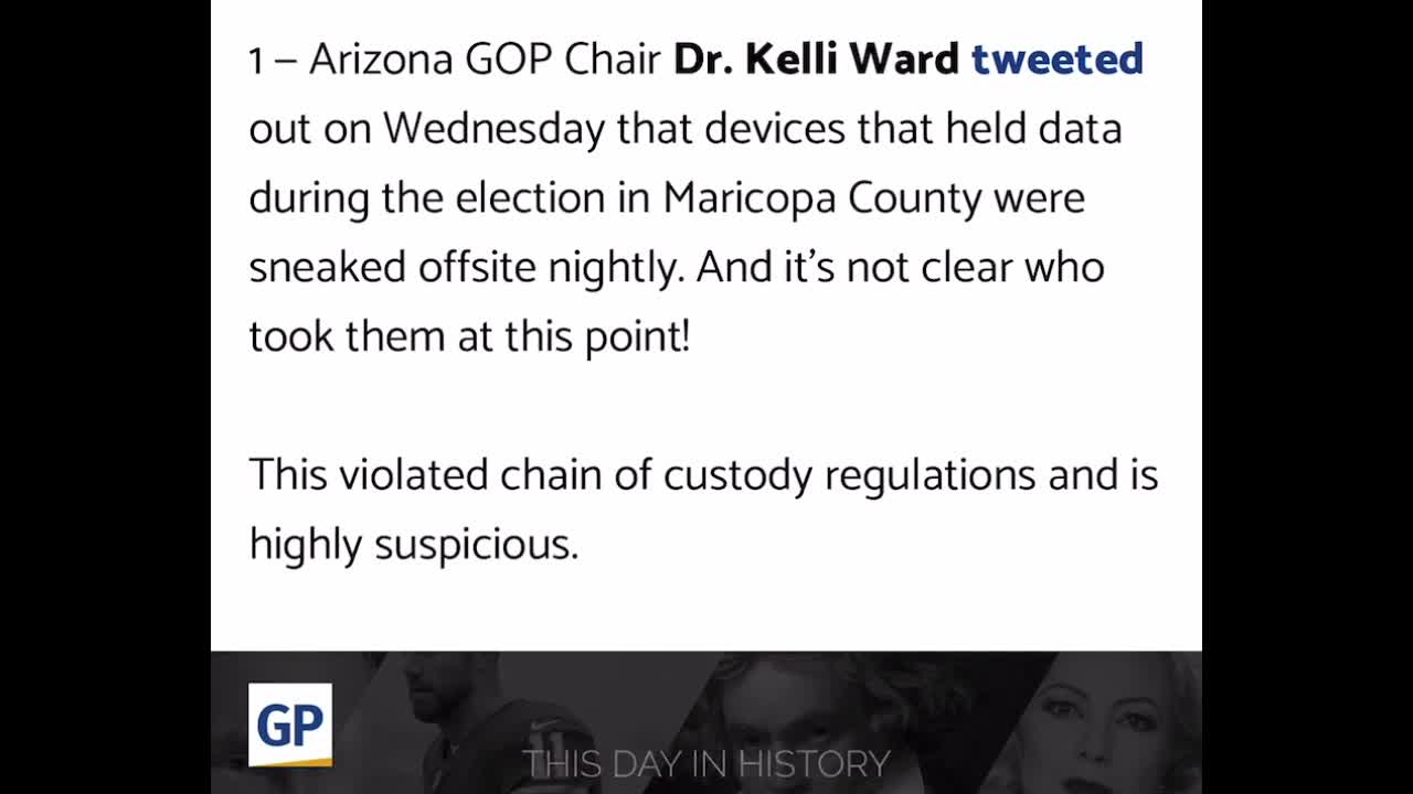 THREE!! Not 1 or 2 Issues That NULLIFY Arizona Election!