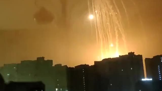Kyiv air defenses engage target