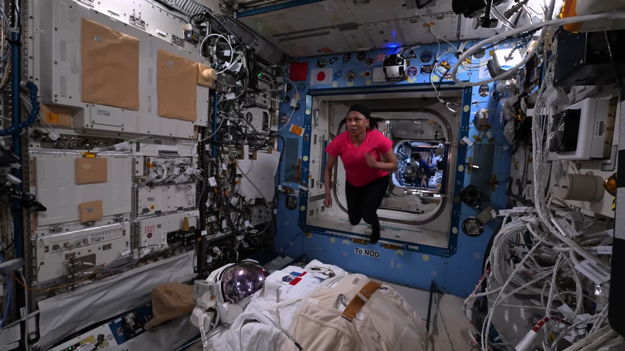 Olympics on the International Space Station