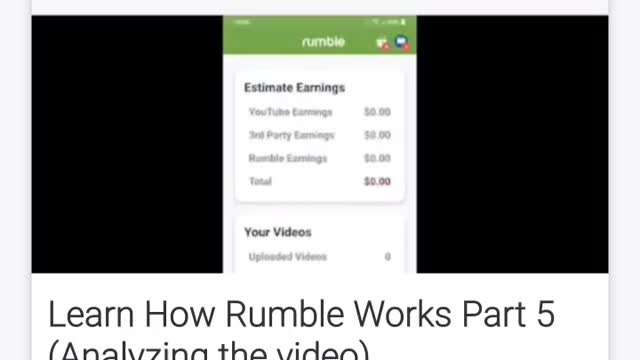 Learning How Rumble Works Part 6 (Video after analyzing)