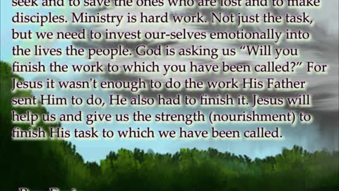 Daily Message from Rev. Ernie, March 25 2022
