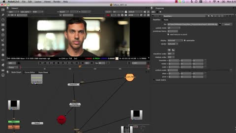 Material processing in nuke