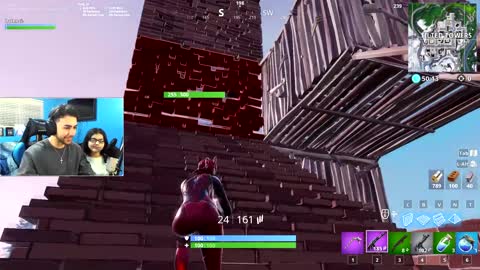 Using Sister to Catfish on Fortnite! (HD)