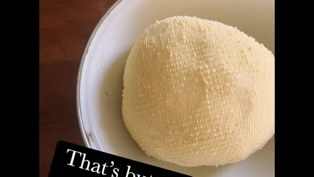 How to make Butter (homemade butter recipe)