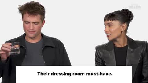 "Robert Pattinson & Zoe Kravitz Take The Co-Star Test"