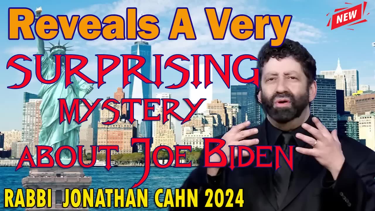 Jonathan Cahn _ Reveals A Very Surprising Mystery About Joe Biden