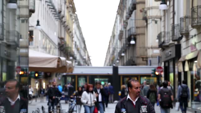 People Walking on Street