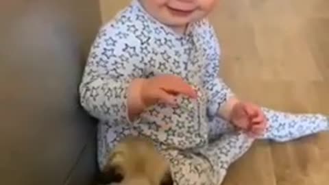 Cute baby video