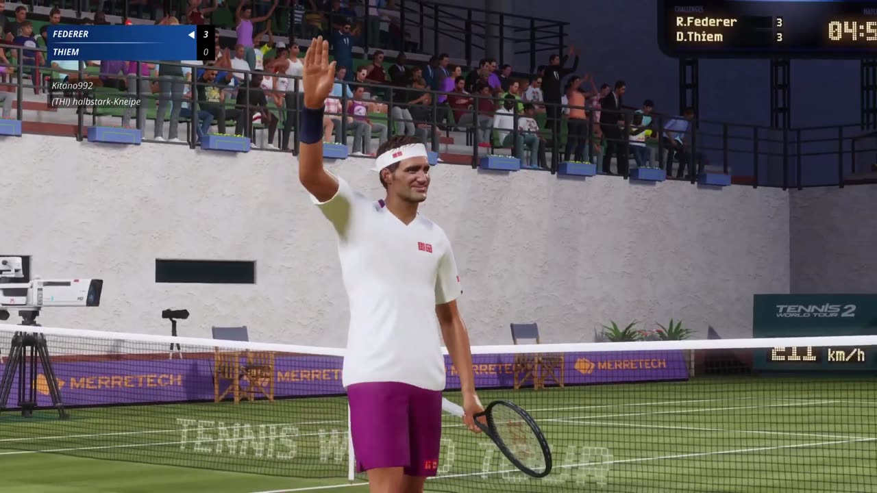 (PS5) Tennis World Tour 2 | Amazing 142 Strokes Rally