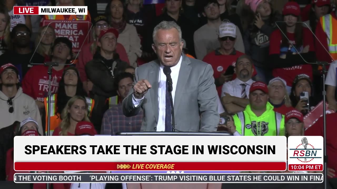 Robert F Kennedy Jr Milwaukee Wisconsin