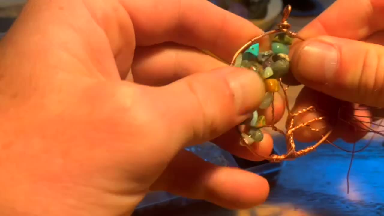 HOW TO WIRE WRAP: Tree of Life Necklace Pendant