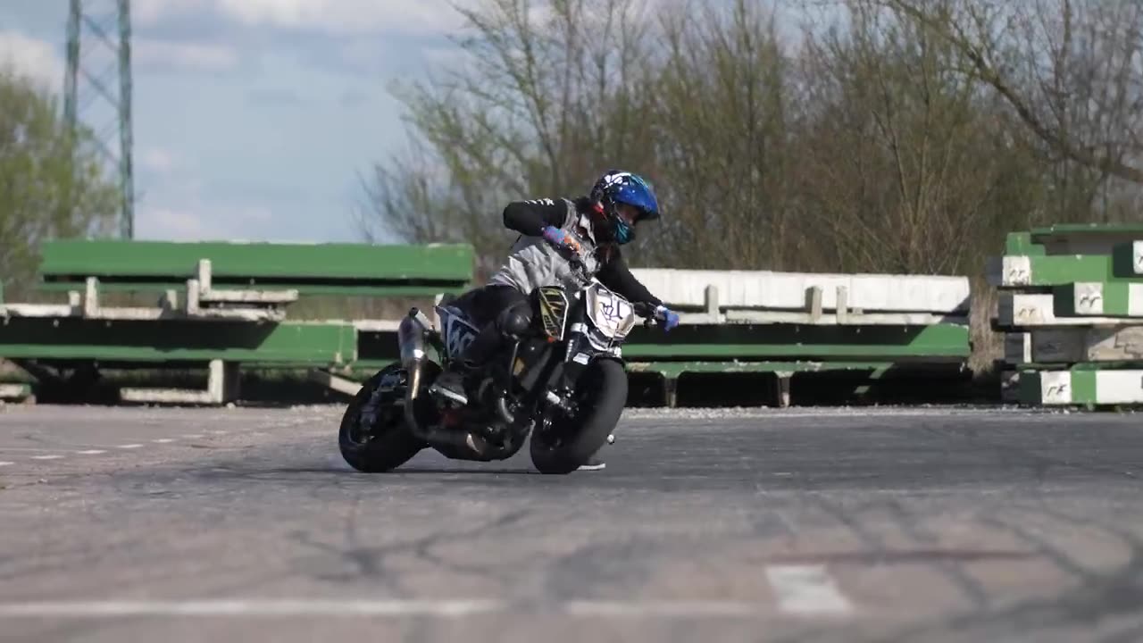 Drifting a Motocycle